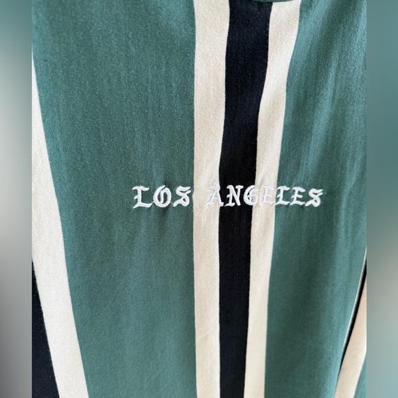 Eighty Eight Los Angeles Striped Tee • M • - Picture 3 of 5